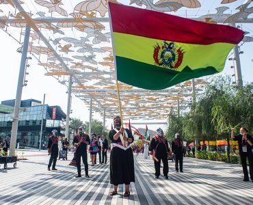 DUBAI, 17 November 2021. Bolivia National Day Parade, Expo 2020 Dubai. (Photo by Omar Marques/Expo 2020 Dubai)